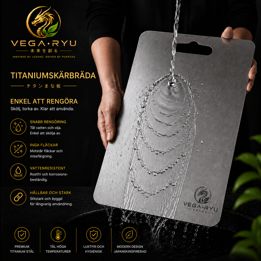 Vega Ryu™ Titanium Skärbräda